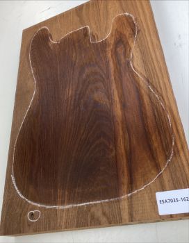 Body Swamp Ash, 3-pcs., Choco thermo-treated, Unique Piece #162